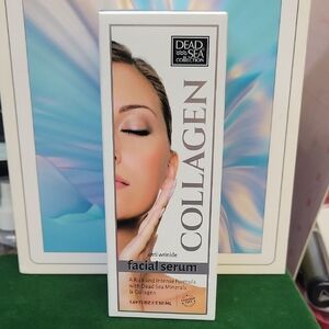Dead Sea Collection Collagen Anti-Wrinkle Facial Serum 50ml New in Box
